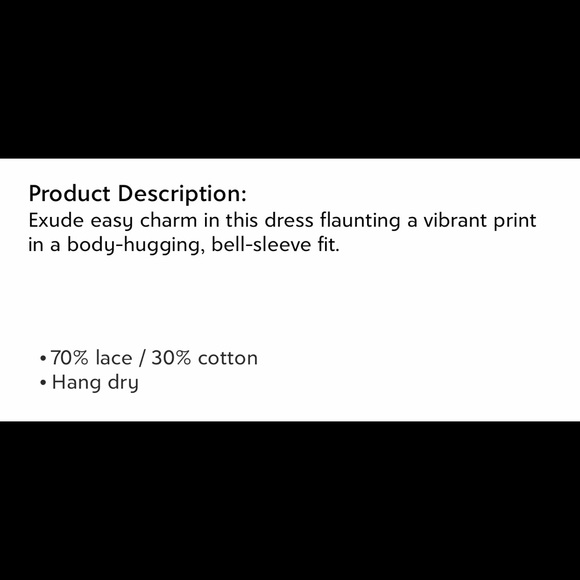 DRESS NWOT - Picture 4 of 8